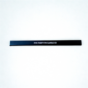 Black rechargeable electric candle lighter featuring the Five Thirty PM Candle Co® logo.
